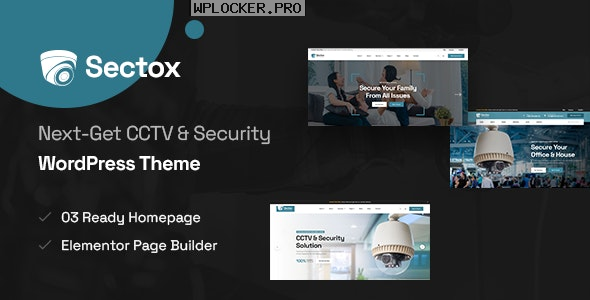 Sectox v1.0 – CCTV & Security WordPress Theme
