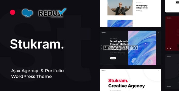Stukram v4.5 – AJAX Agency & Portfolio WordPress Theme