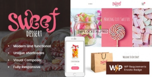 Sweet Dessert v1.1.7 – Sweet Shop & Cafe WordPress Theme