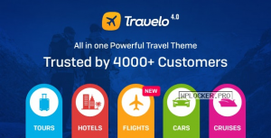 Travelo v4.2.4 – Travel/Tour Booking WordPress Theme