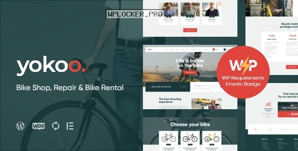 Yokoo v1.1.2 – Bike Shop & Rental WordPress Theme