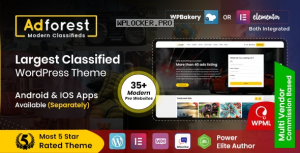 AdForest v5.0.6 – Classified Ads WordPress Themenulled