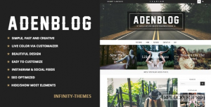 Aden v3.1.8 – A WordPress Blog Theme