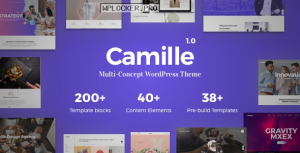 Camille v1.2.0 – Multi-Concept WordPress Theme