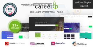 CareerUp v2.3.27 – Job Board WordPress Theme