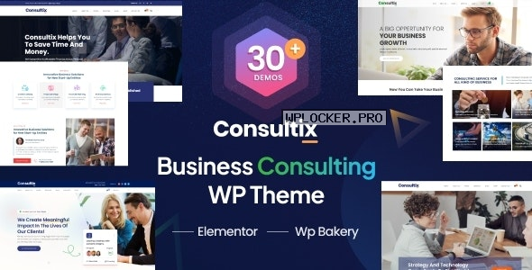 Consultix v4.0.0 – Business Consulting WordPress Theme NULLEDnulled