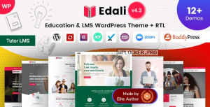 Edali v4.3 – Education LMS & Online Courses WordPress Themenulled