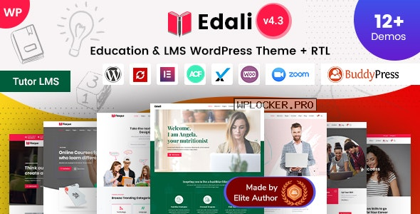Edali v4.3 – Education LMS & Online Courses WordPress Themenulled