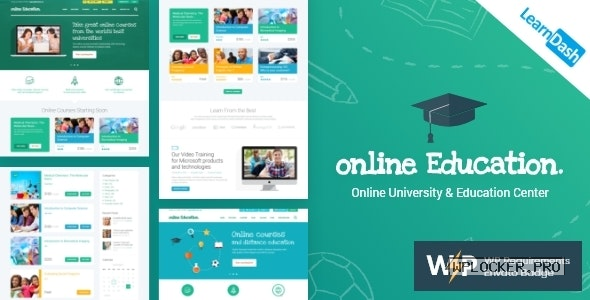 Education Center v3.6.5 – LMS Online University & School Courses Studying WordPress Theme NULLEDnulled