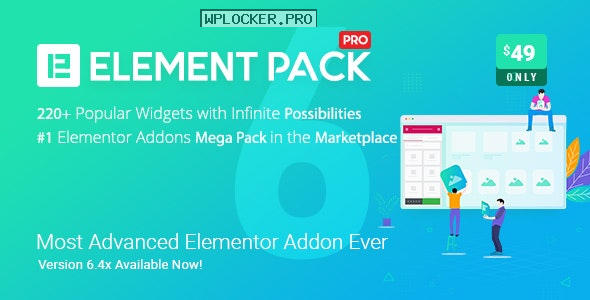 Element Pack v6.6.0 – Addon for Elementor Page Builder WordPress Plugin NULLEDnulled