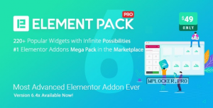 Element Pack v6.6.1 – Addon for Elementor Page Builder WordPress Plugin NULLED