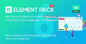 Element Pack v6.7.0 – Addon for Elementor Page Builder WordPress Plugin NULLEDnulled