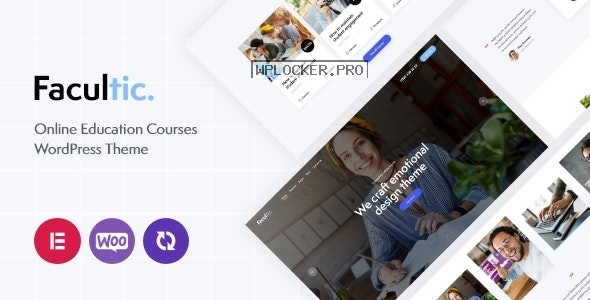 Facultic v1.0 – Online Education Courses WordPress Theme