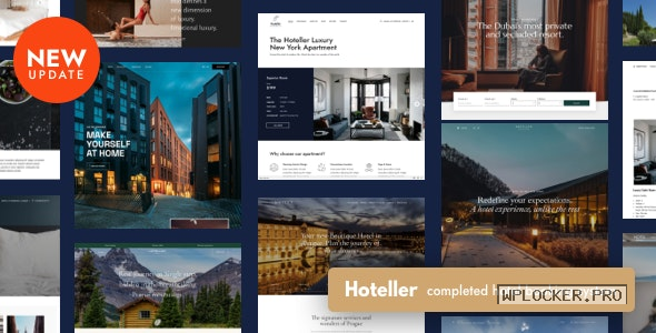 Hoteller v6.3.3 – Hotel Booking WordPress NULLEDnulled