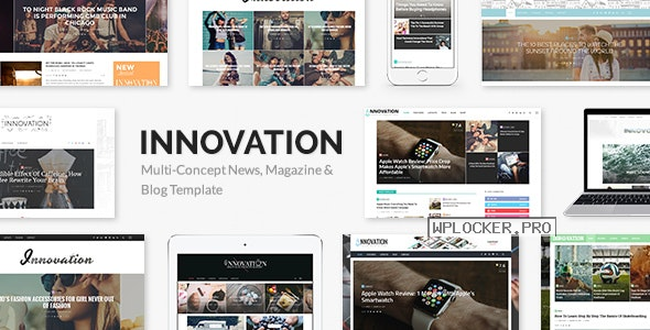INNOVATION v5.9 – Multi-Concept News, Magazine & Blog Template