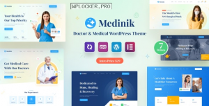 Medinik v1.2.1 – Doctor & Medical WordPress Theme