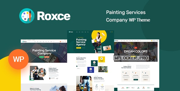 Roxce v1.1.0 – Painting Services WordPress Theme