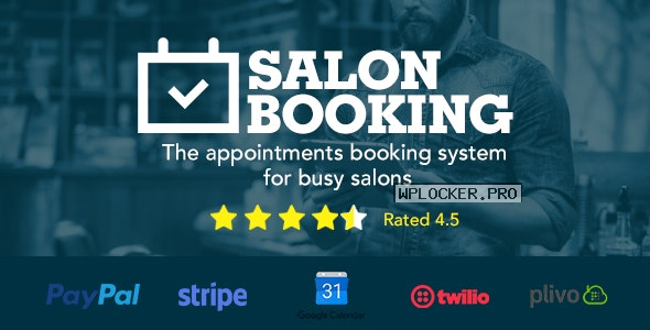 Salon Booking v8.1 – WordPress Plugin