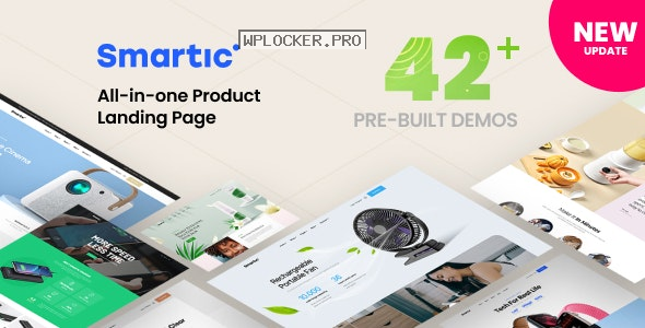Smartic v2.0.1 – Product Landing Page WooCommerce Theme