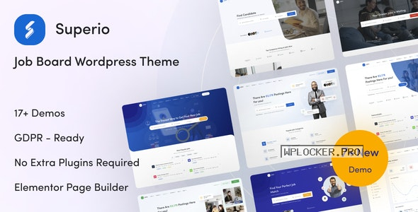 Superio v1.2.31 – Job Board WordPress Theme