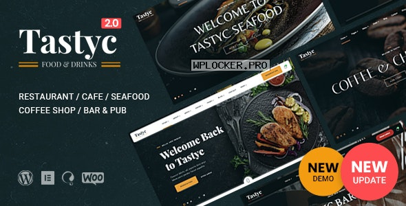 Tastyc v2.0.3 – Restaurant WordPress Theme