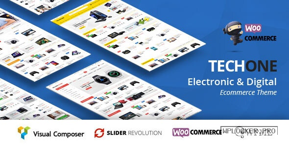 TechOne v3.0.2 – Electronics Multipurpose WooCommerce Theme ( RTL Supported )