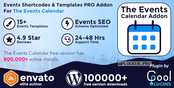 The Events Calendar Shortcode and Templates Pro v2.9.4
