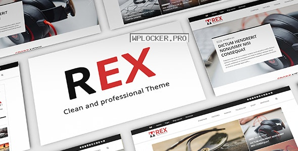 The REX v3.9 – WordPress Magazine and Blog Theme