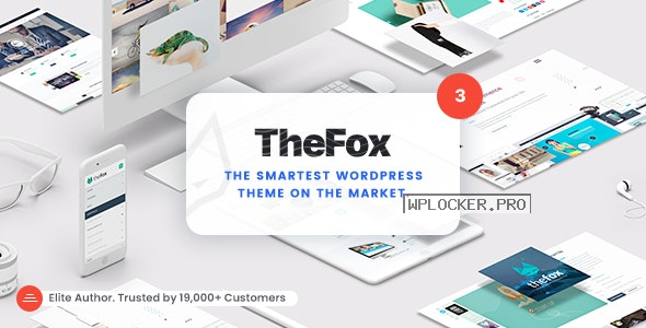 TheFox v3.9.23 – Responsive Multi-Purpose WordPress Theme