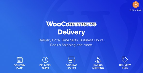 WooCommerce Delivery v1.2.1 – Delivery Date & Time Slots