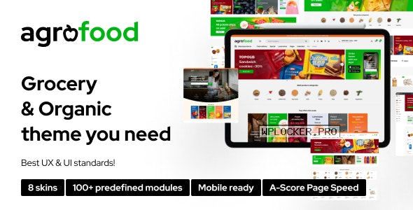 Agrofood v1.1.2 – Elementor WooCommerce WordPress Theme