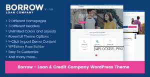 Borrow v1.5.5 – Loan Company Responsive WordPress Theme