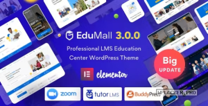 EduMall v3.4.0 – Professional LMS Education Center WordPress Theme