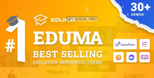 Eduma v5.1.3 – Education WordPress Theme NULLED