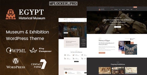 Egypt v2.1 – Museum & Exhibition WordPress Theme