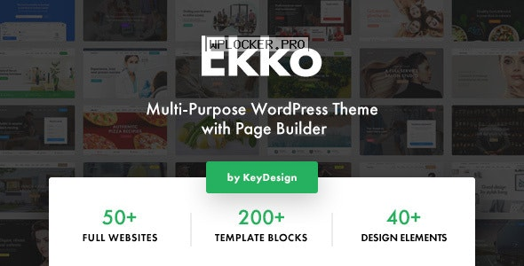 Ekko v3.7 – Multi-Purpose WordPress Theme with Page Buildernulled