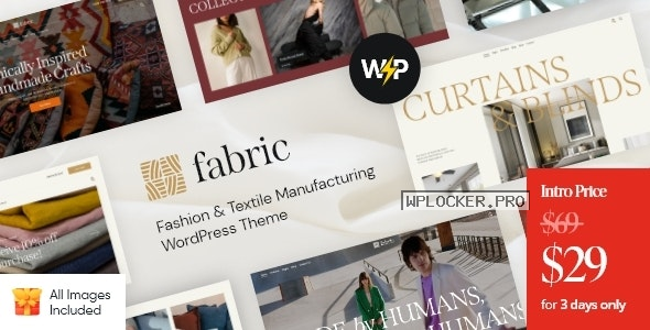 Fabric v1.0 – Fashion & Textile Manufacturing WordPress Theme