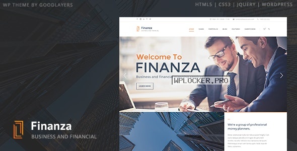 Finanza v1.3.4 – Business & Financial WordPress