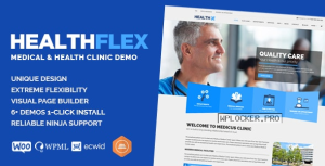 HEALTHFLEX v2.7.0 – Medical Health WordPress Theme