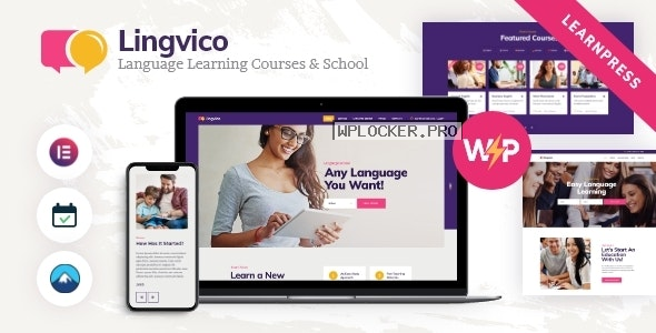 Lingvico v1.0.7 – Language Center & Training Courses WordPress Theme