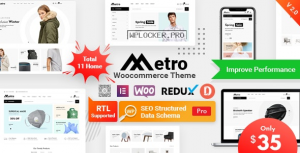 Metro v2.2 – Minimal WooCommerce WordPress Themenulled