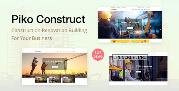 Piko-construct v2.6.5 – Construction WordPress Theme