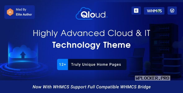 Qloud v3.0 – Cloud Computing, Apps & Server WordPress Theme