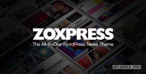 ZoxPress v2.10.0 – All-In-One WordPress News Theme