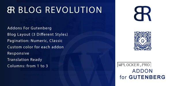 Blog Revolution for Gutenberg v1.0 – WordPress Plugin