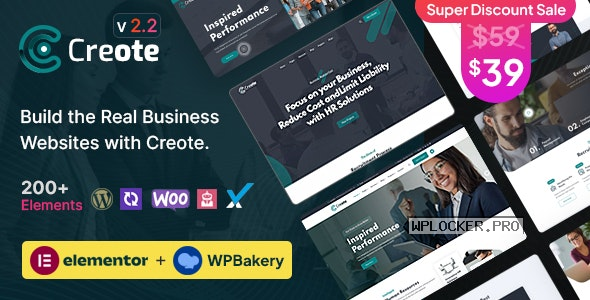 Creote v2.3 – Consulting Business WordPress Theme