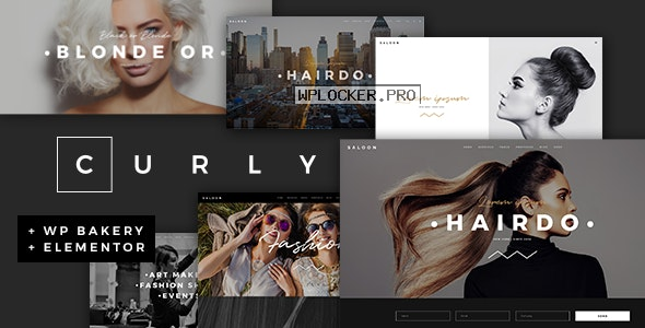 Curly v2.9 – A Stylish Theme for Hairdressers and Hair Salonsnulled