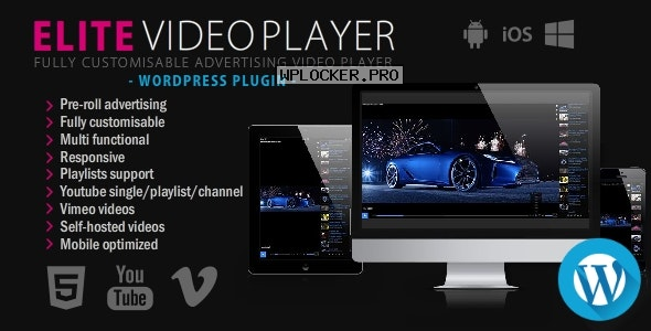 Elite Video Player v6.8.3 – WordPress