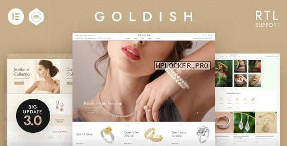 Goldish v3.10 – Jewelry Store WooCommerce Theme