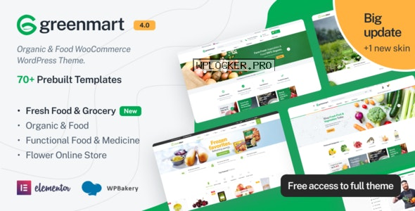 GreenMart v4.0.19 – Organic & Food WooCommerce WordPress Theme